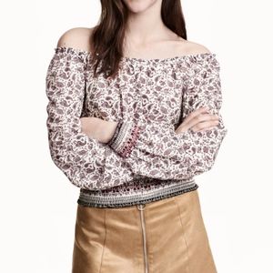 H&M Off shoulder Blouse